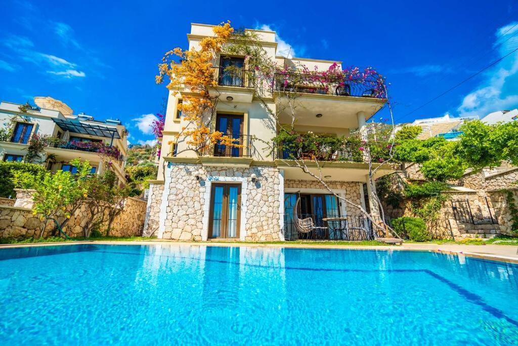 Azure Apartment With Sea View In Kalkan Extérieur photo