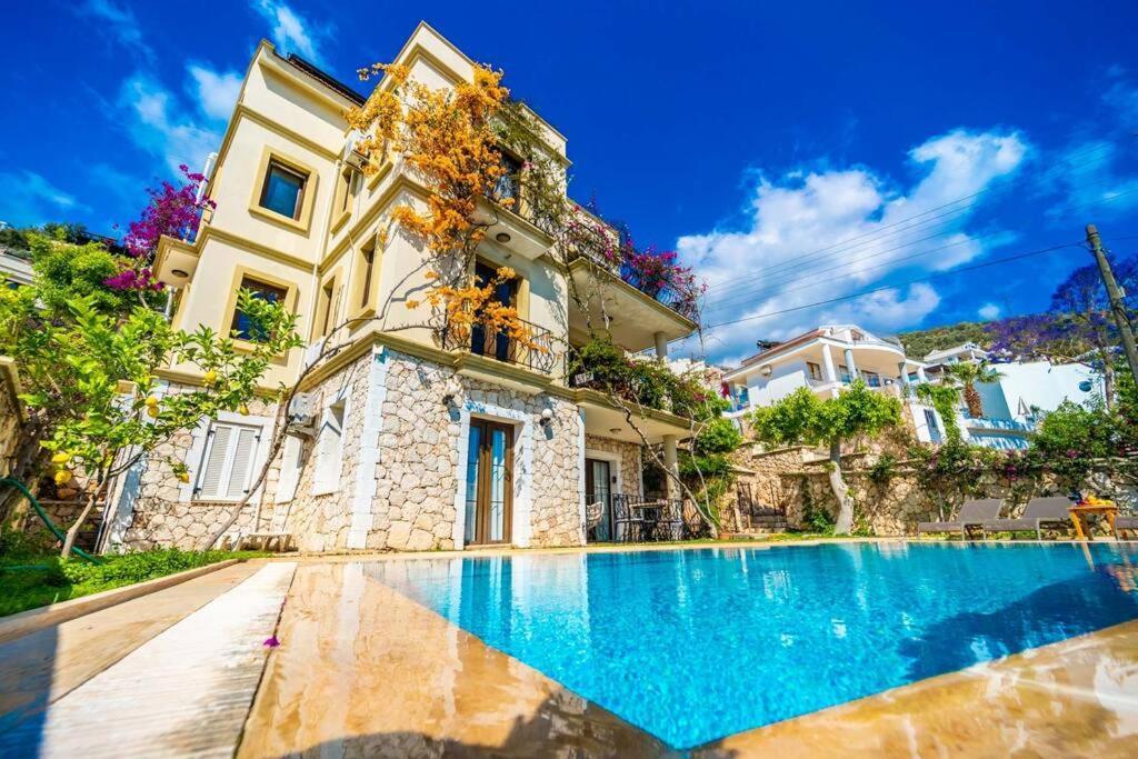 Azure Apartment With Sea View In Kalkan Extérieur photo
