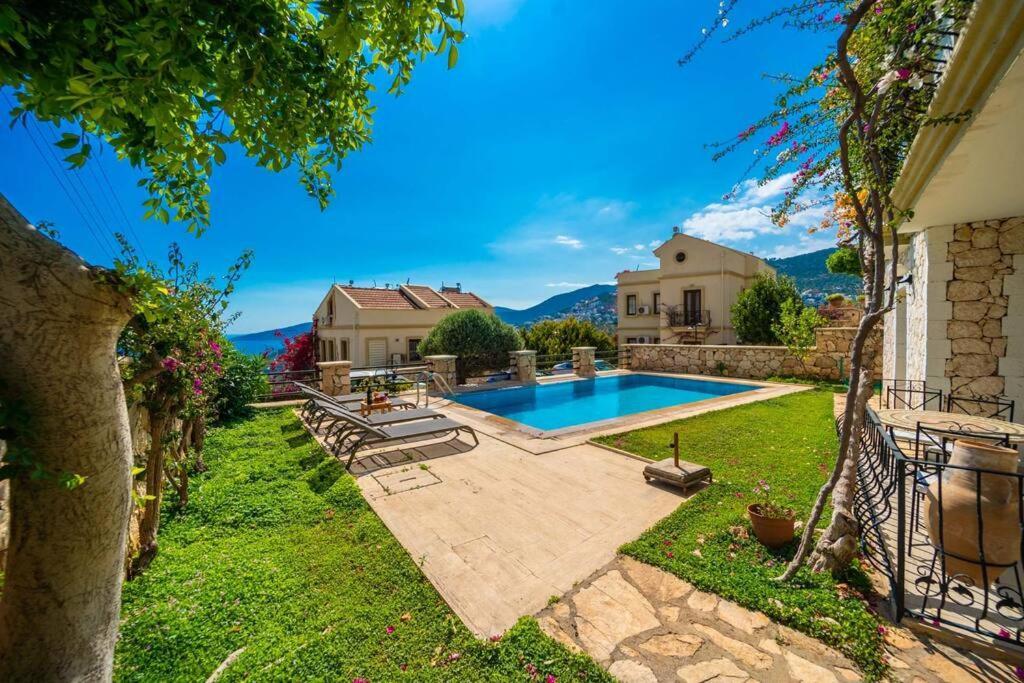 Azure Apartment With Sea View In Kalkan Extérieur photo